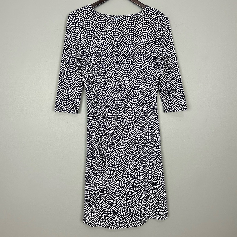 J. McLaughlin Catalina Knit Dress Women’s Size S Knee Length Preppy Classic